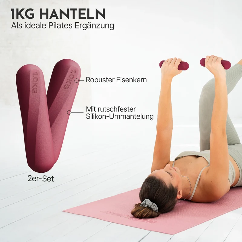 Pilates Komplett-Set Premium - mit Geschenkbox