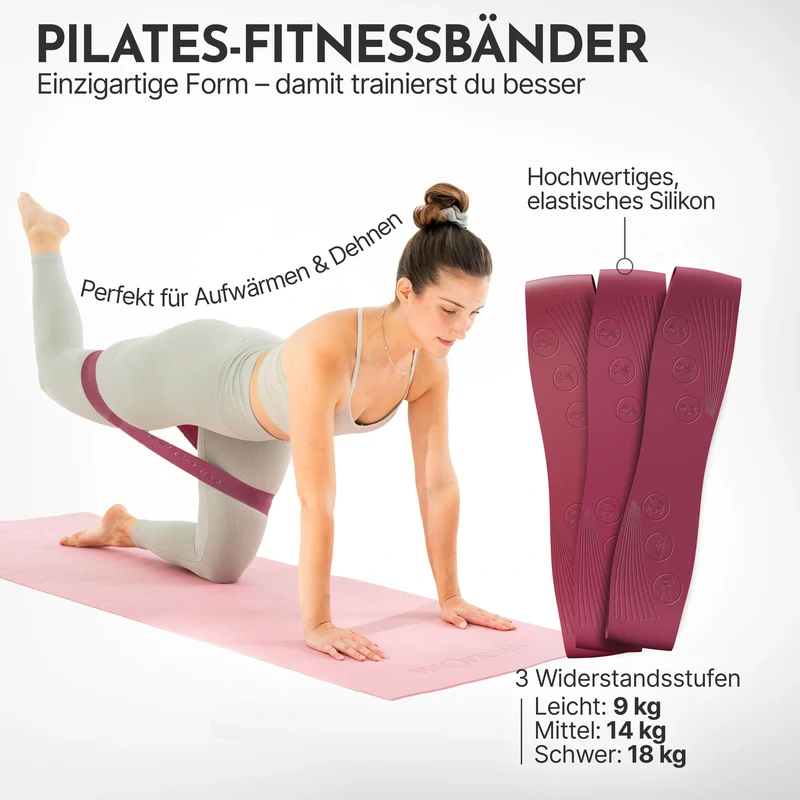 Pilates Komplett-Set Premium - mit Geschenkbox