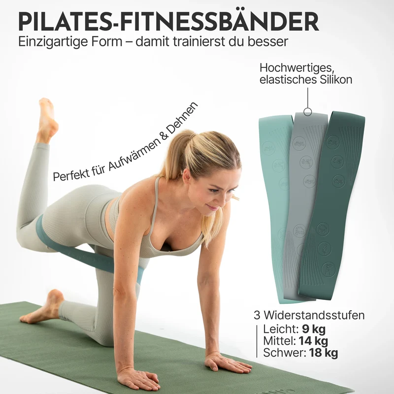 Pilates Komplett-Set Premium - mit Geschenkbox