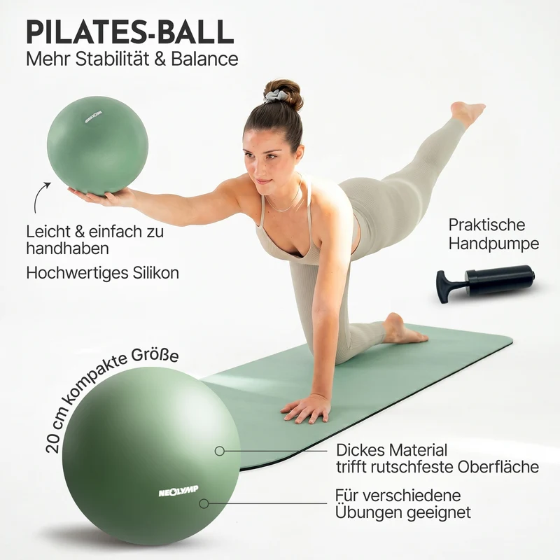 Pilates Komplett-Set Premium - mit Geschenkbox