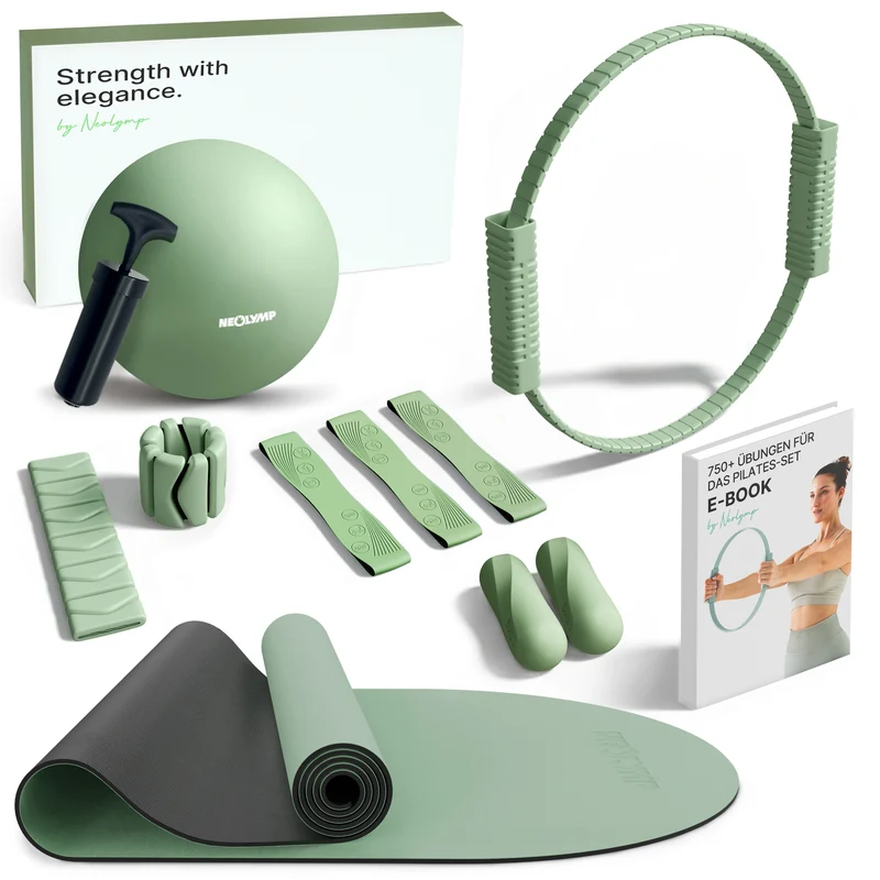 Pilates Komplett-Set Premium - mit Geschenkbox