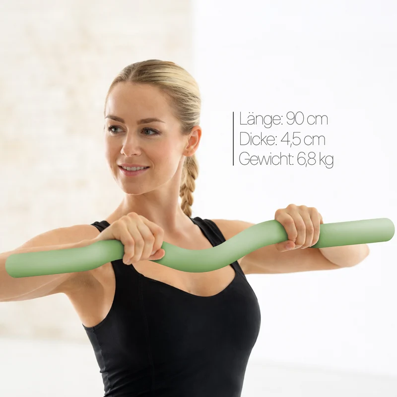 Pilates SZ Hantelstange - ergonomische Silikon Curlbar