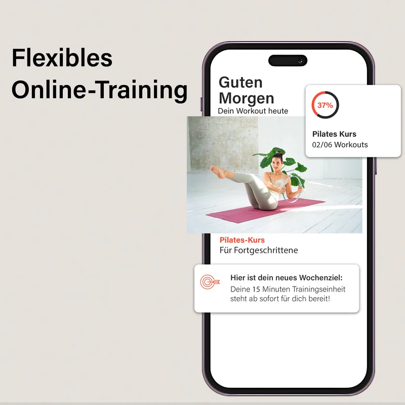 Pilates-Kurs für Fortgeschrittene - 6 Sessions Online-Kurs