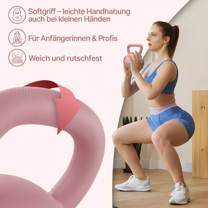 Soft Kettlebell - 2 kg bis 12 kg Trainingsgewichte