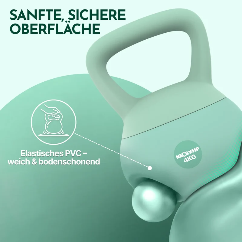 Soft Kettlebell - 2 kg bis 12 kg Trainingsgewichte