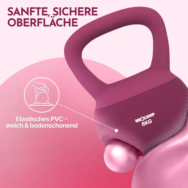 Soft Kettlebell - 2 kg bis 12 kg Trainingsgewichte