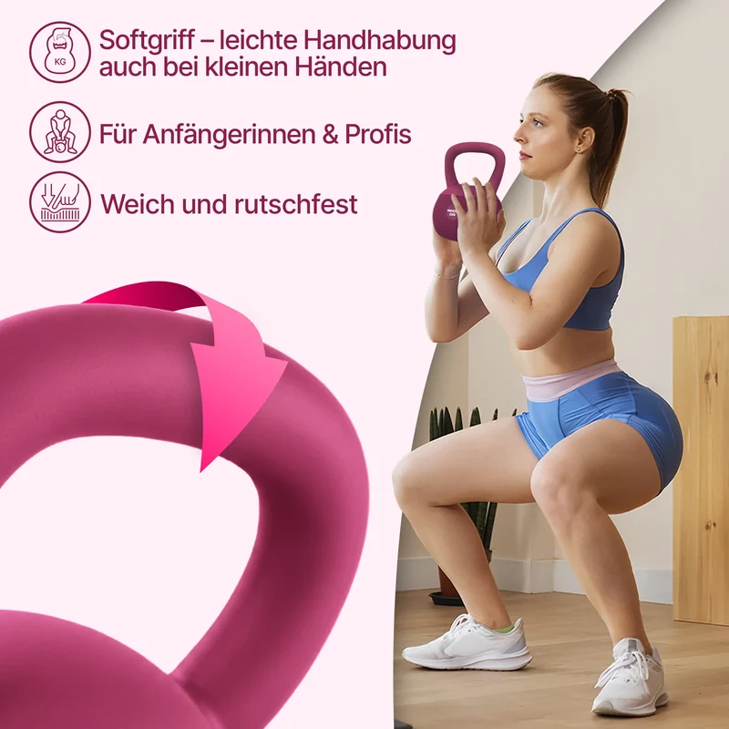Soft Kettlebell - 2 kg bis 12 kg Trainingsgewichte
