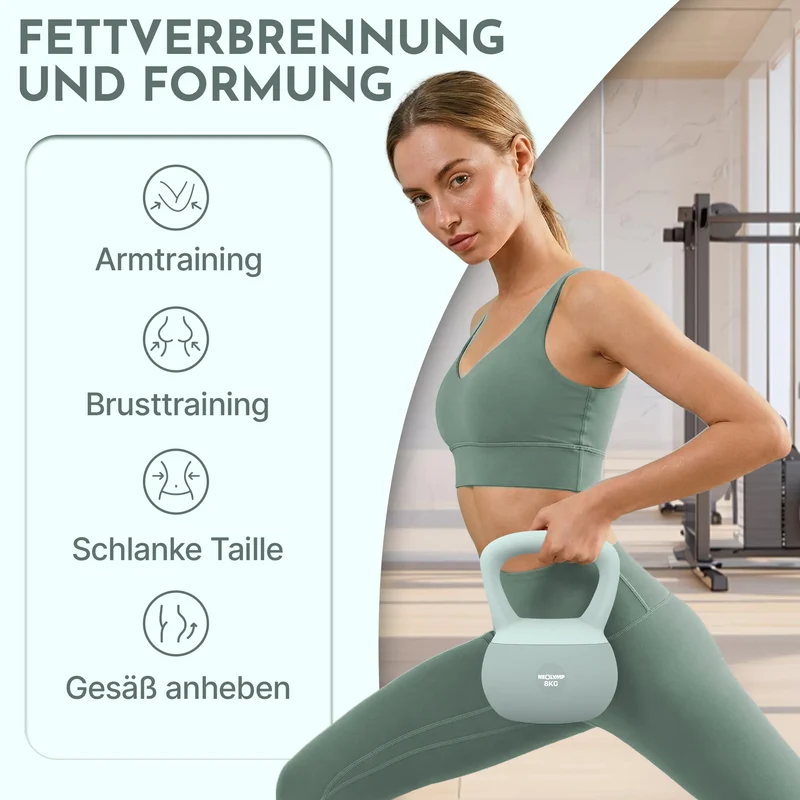 Soft Kettlebell - 2 kg bis 12 kg Trainingsgewichte