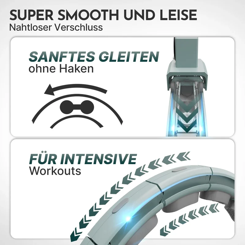 Smarter Hula-Reifen - verstellbar, inkl. Kalorienzähler