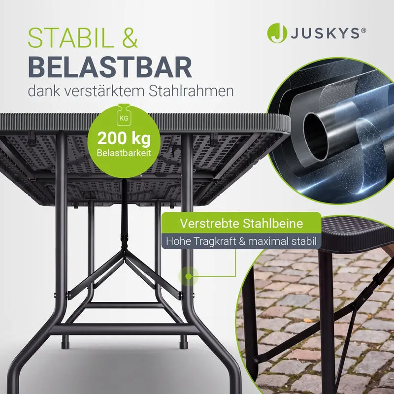Klappbarer Gartentisch Easyfold