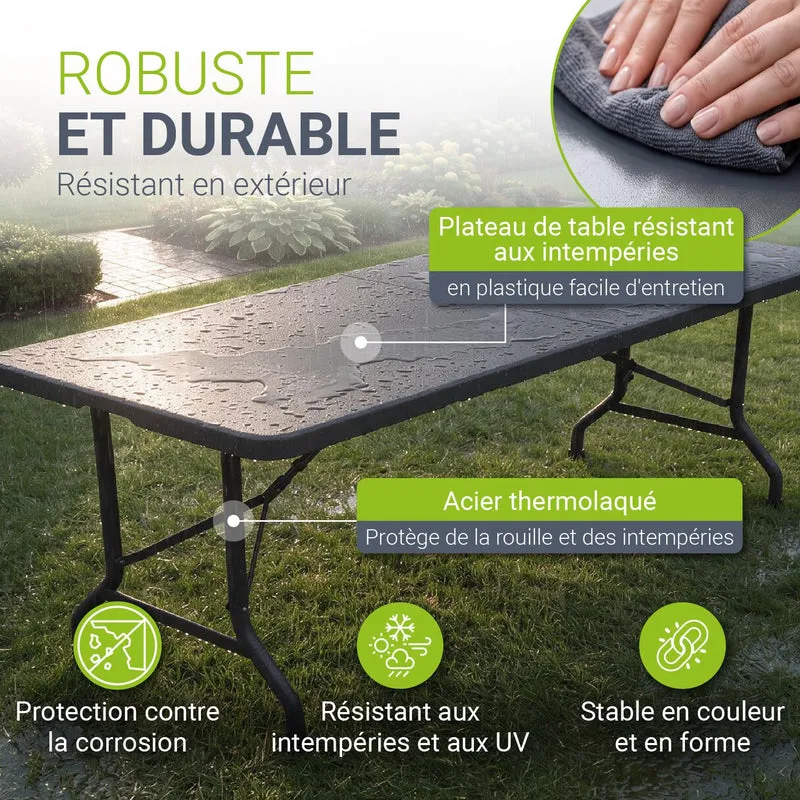 Klappbarer Gartentisch Easyfold