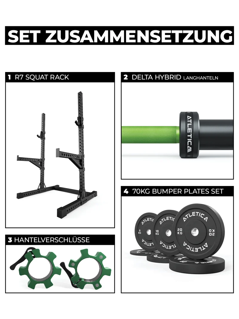 R7 Squat Rack | 223cm | Force SET