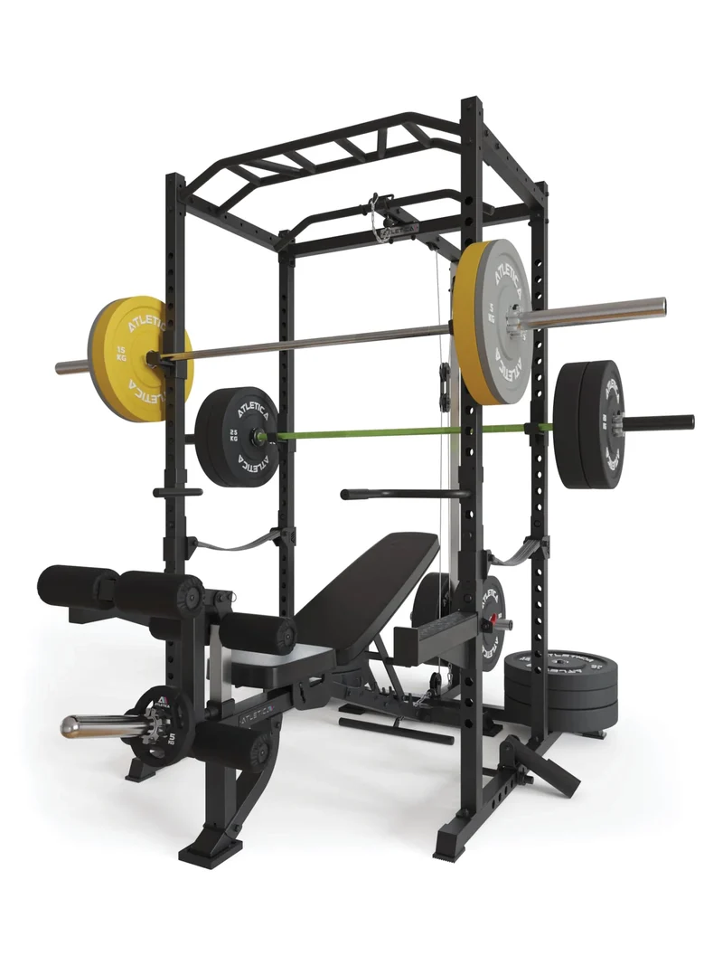 R5 Combat | Power Rack | Latzug- & Rudereinheit | 213cm