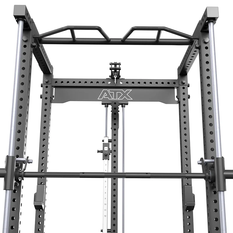 ATX® Power Rack 780 mit Latzug - Steckgewichte & Multipresse