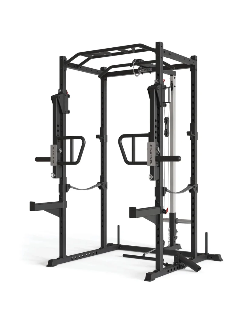 R5 Boost | Power Rack | Latzug- & Rudereinheit | Jammer Arms | 213cm