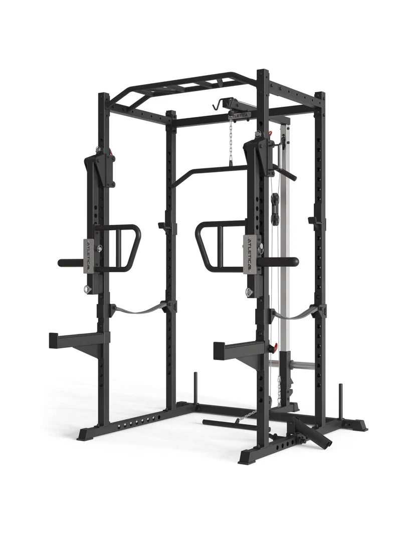R5 Boost | Power Rack | Latzug- & Rudereinheit | Jammer Arms | 213cm