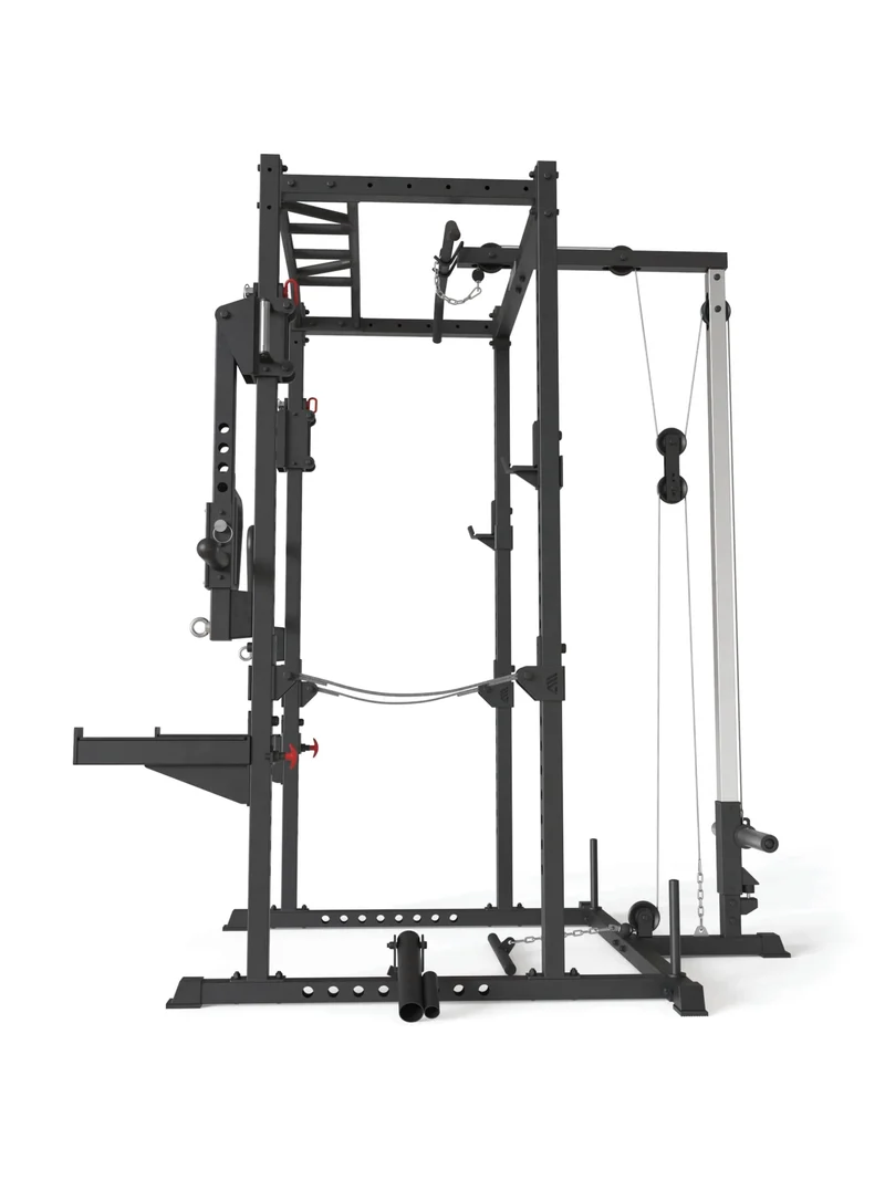 R5 Boost | Power Rack | Latzug- & Rudereinheit | Jammer Arms | 213cm