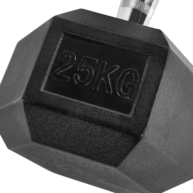 Hantelset Hex 5 bis 20/ 30/ 40 kg + Ablage