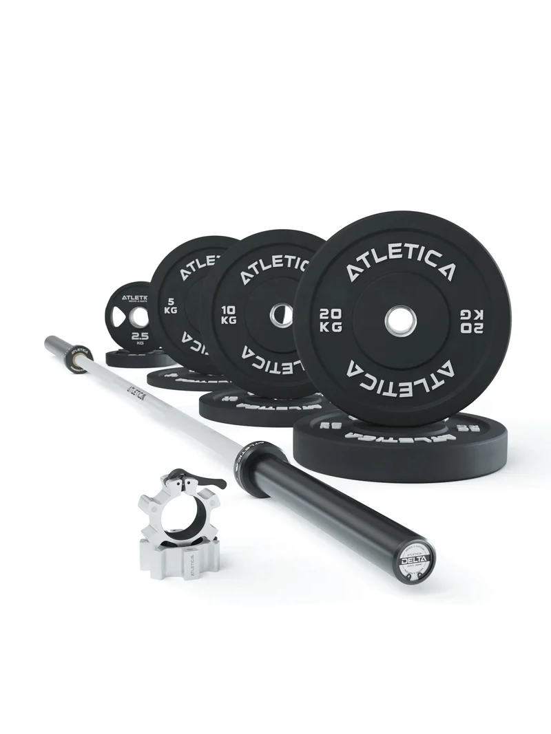 Langhantel Set | Delta HighRep | 75kg Bumper Plates