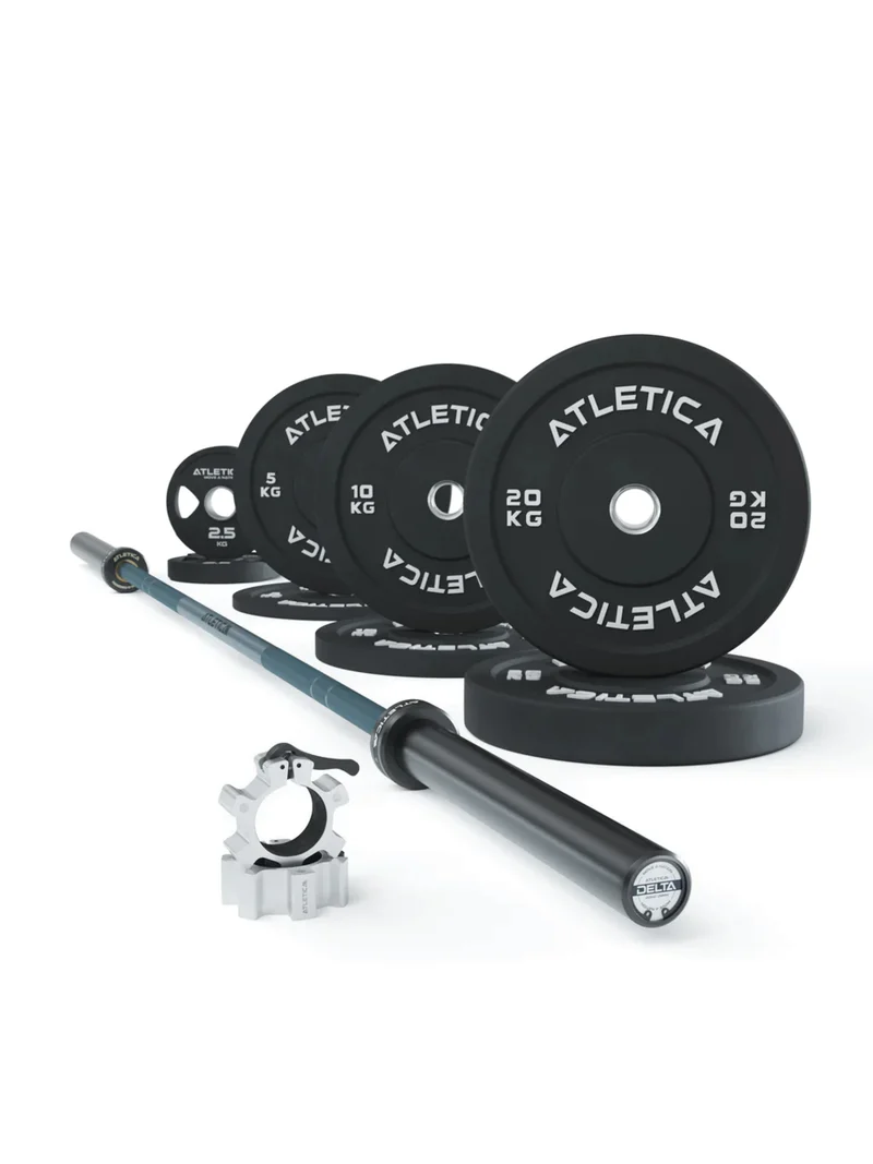 Langhantel Set | Delta HighRep | 75kg Bumper Plates