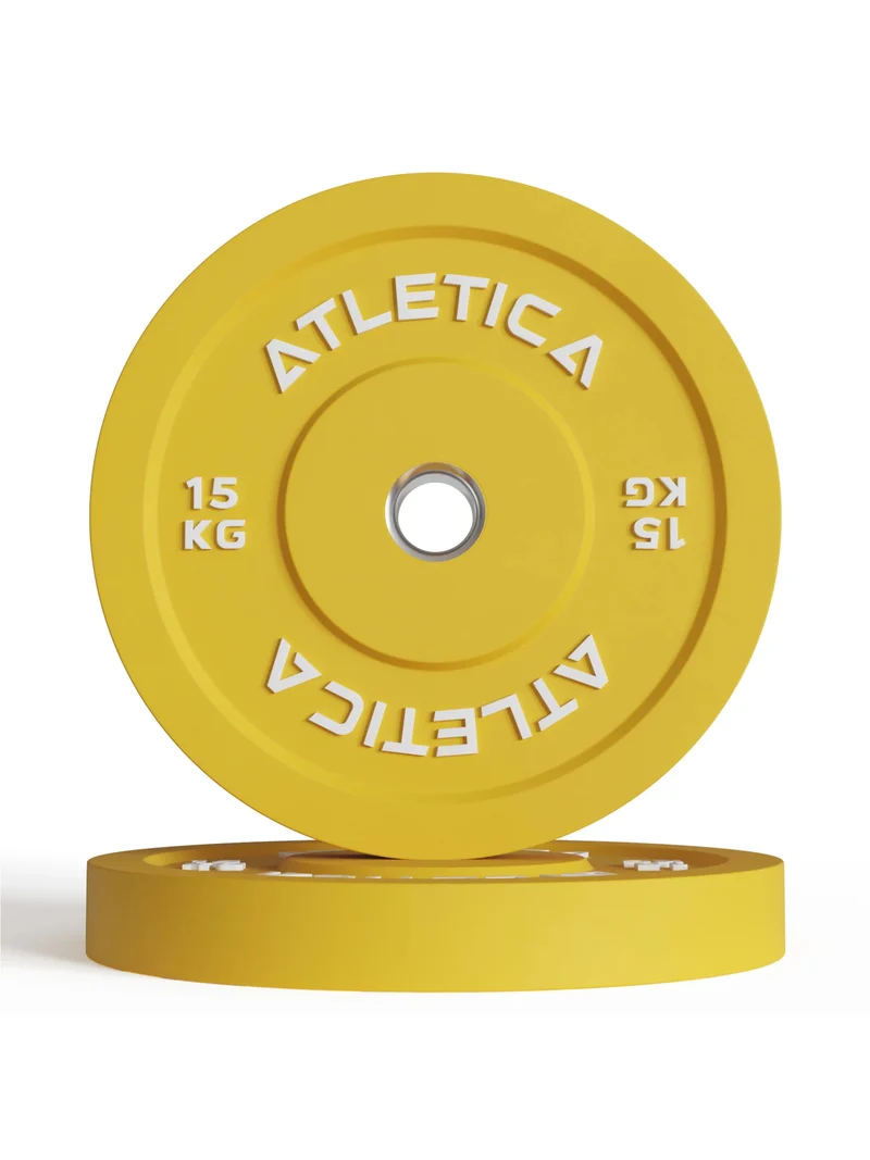 Langhantel Set | Beta Powerlifting | 190kg Color Bumper | Chrome