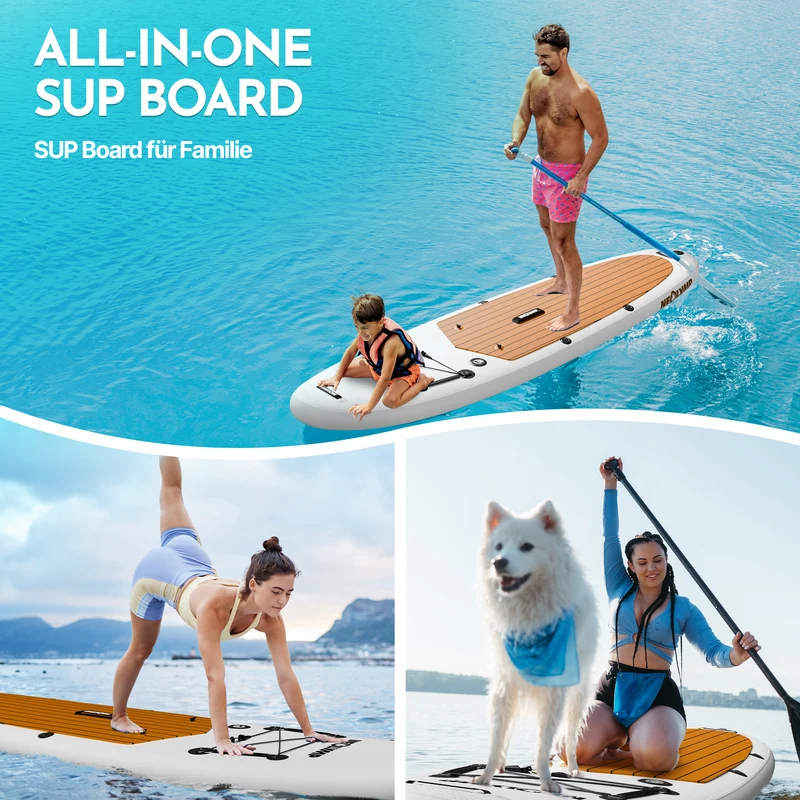 Stand-Up Paddle Board (SUP) + 13-teiliges Komplettset
