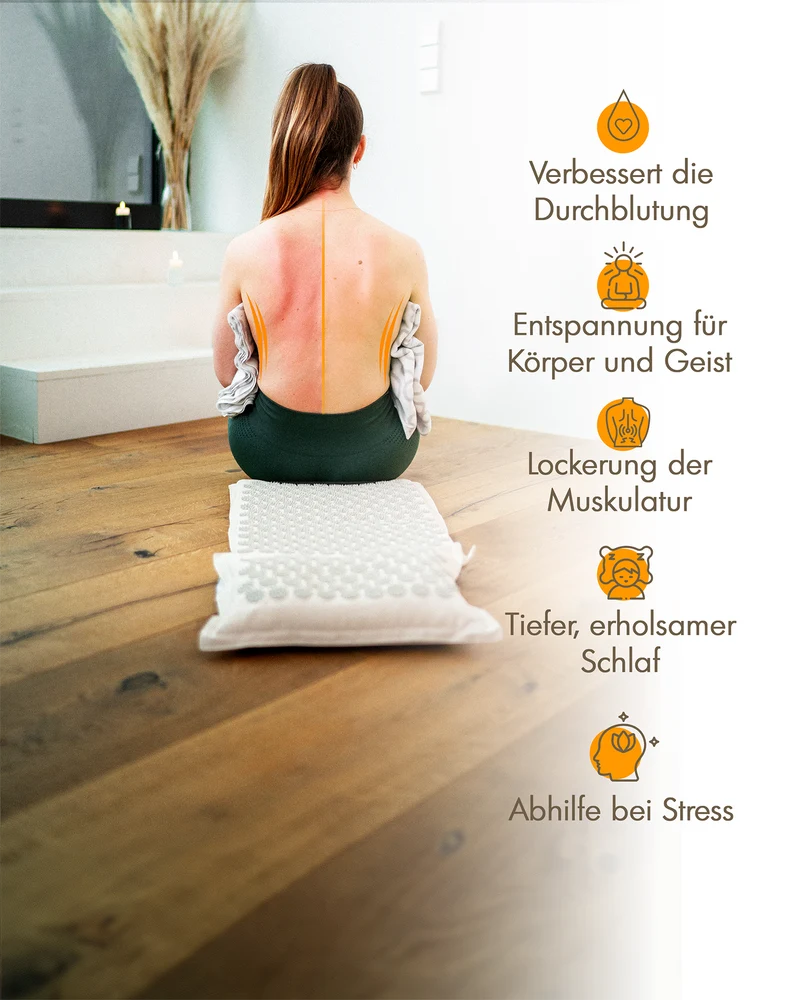 Akupressur-Allround-Set mit gratis Lendengürtel & Übungen