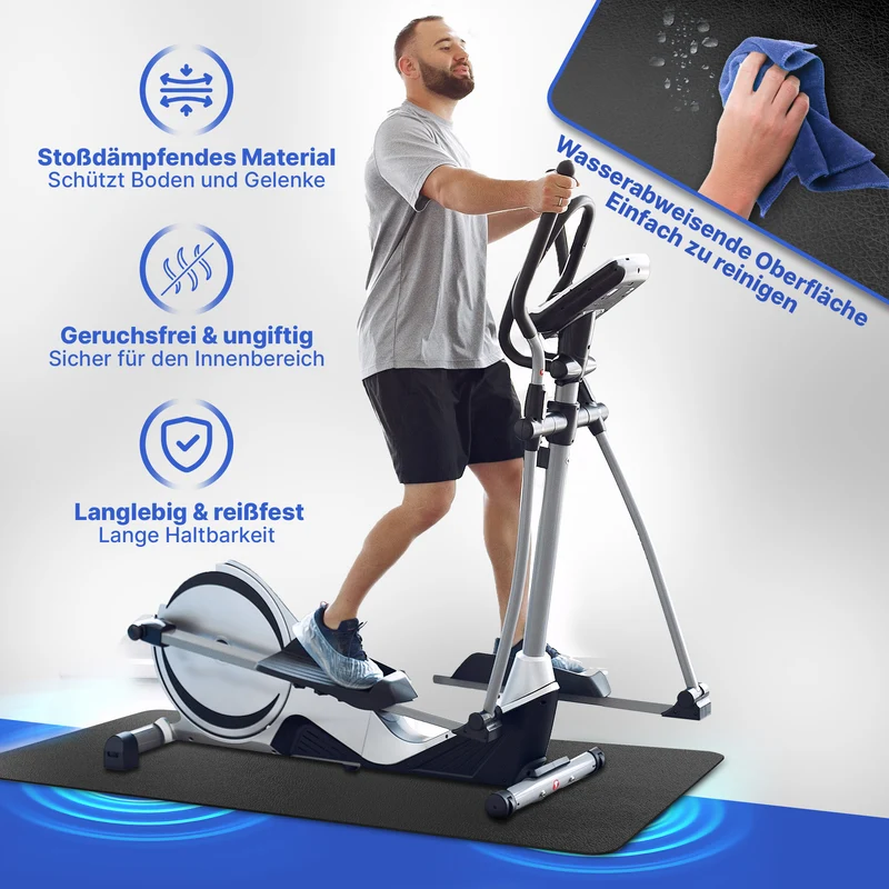 Bodenschutzmatte für Fitnessgeräte und Laufband