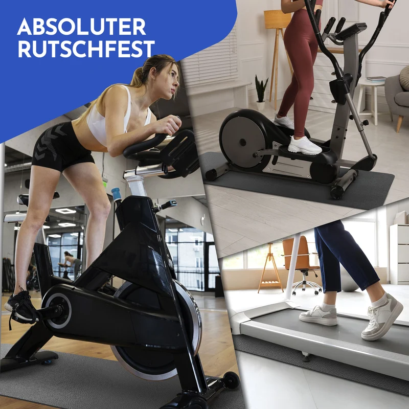 Bodenschutzmatte für Fitnessgeräte und Laufband