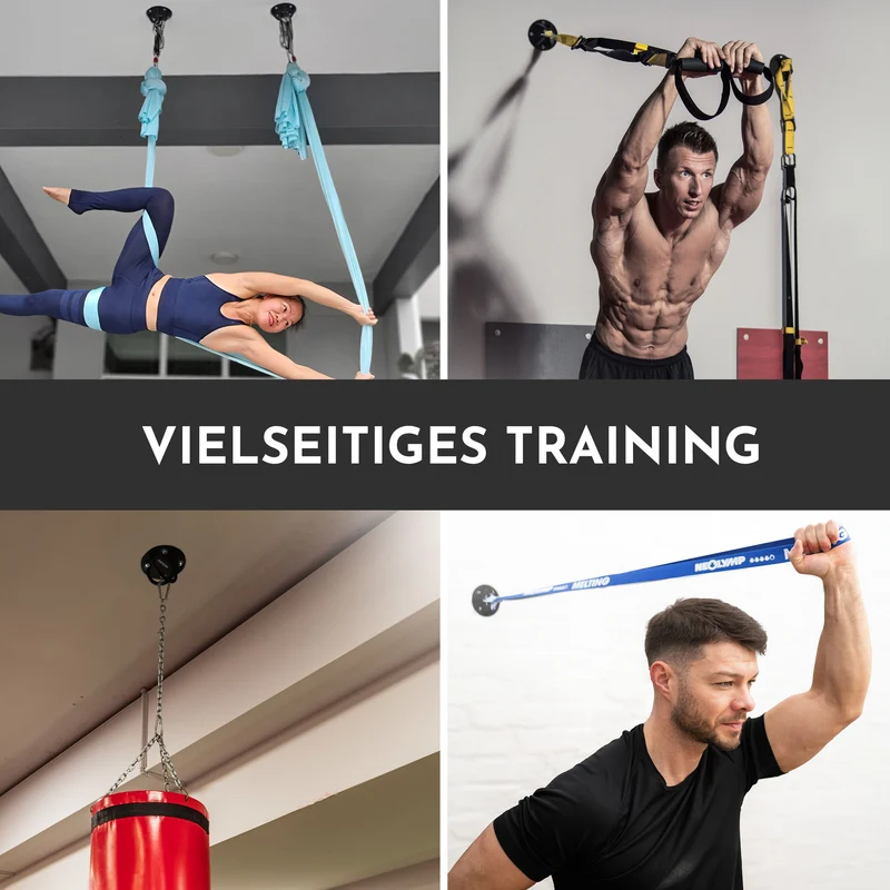 Wandanker für Fitnessbänder