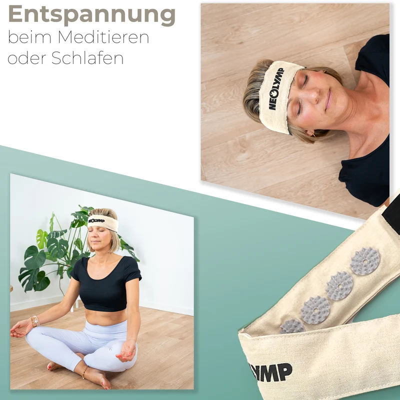 Akupressur Stirnband