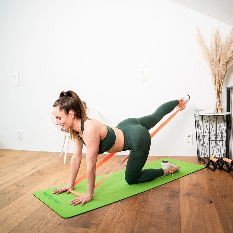 Fitnessbänder lang aus Stoff