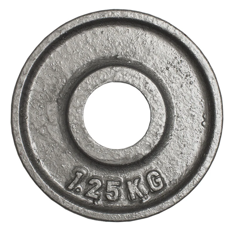 CARDIOfitness Olympia-Hantelscheibe Hammerschlag 50mm 1,25kg
