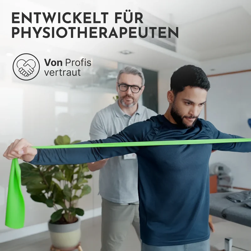 Elastisches Widerstandsband auf Rolle - zuschneidbares Resistance Band für Physio und Reha