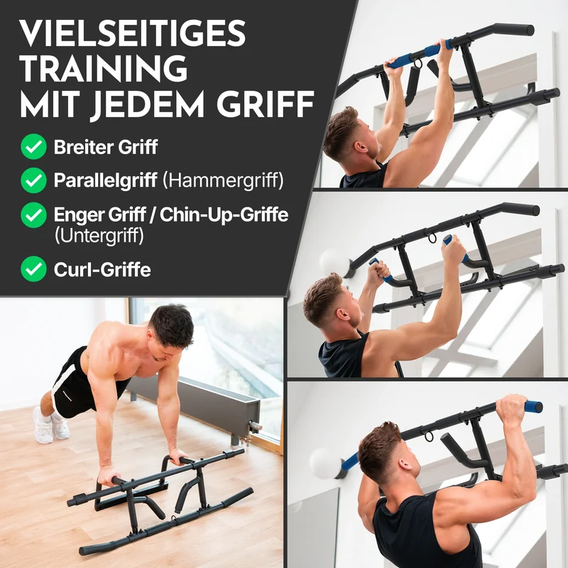 Klimmzugstangen-Bundle - Alle Übungen, volle Bewegungsfreiheit