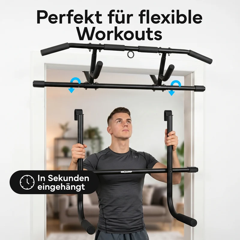 Klimmzugstangen-Bundle - Alle Übungen, volle Bewegungsfreiheit