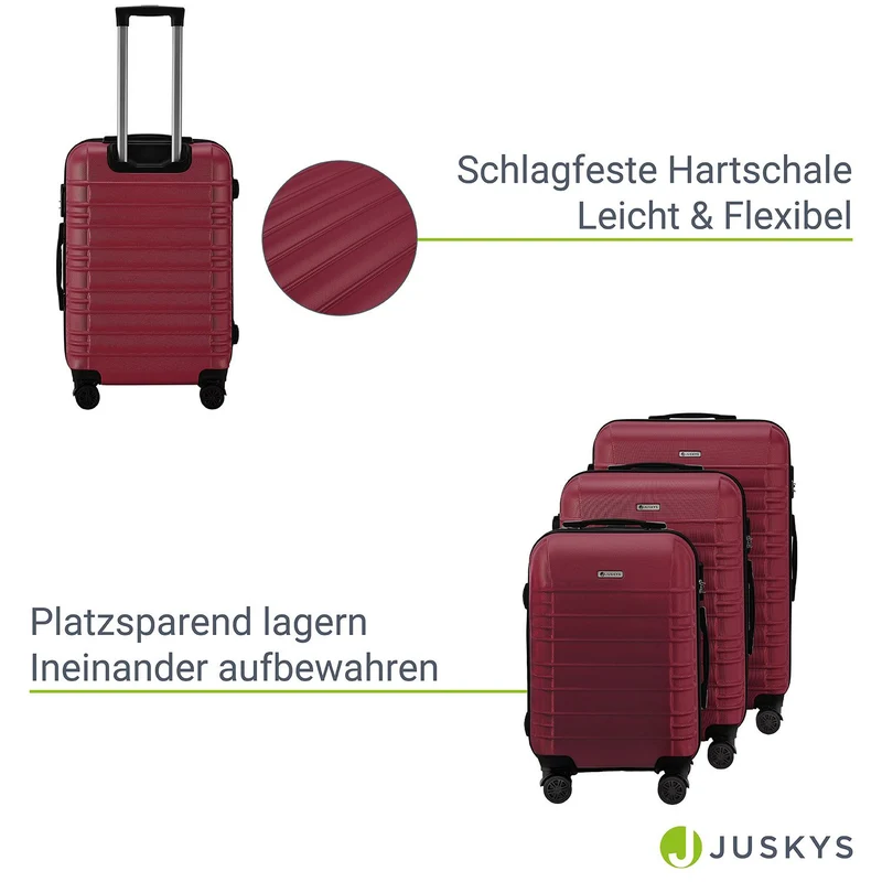 Hartschalen Kofferset Rom