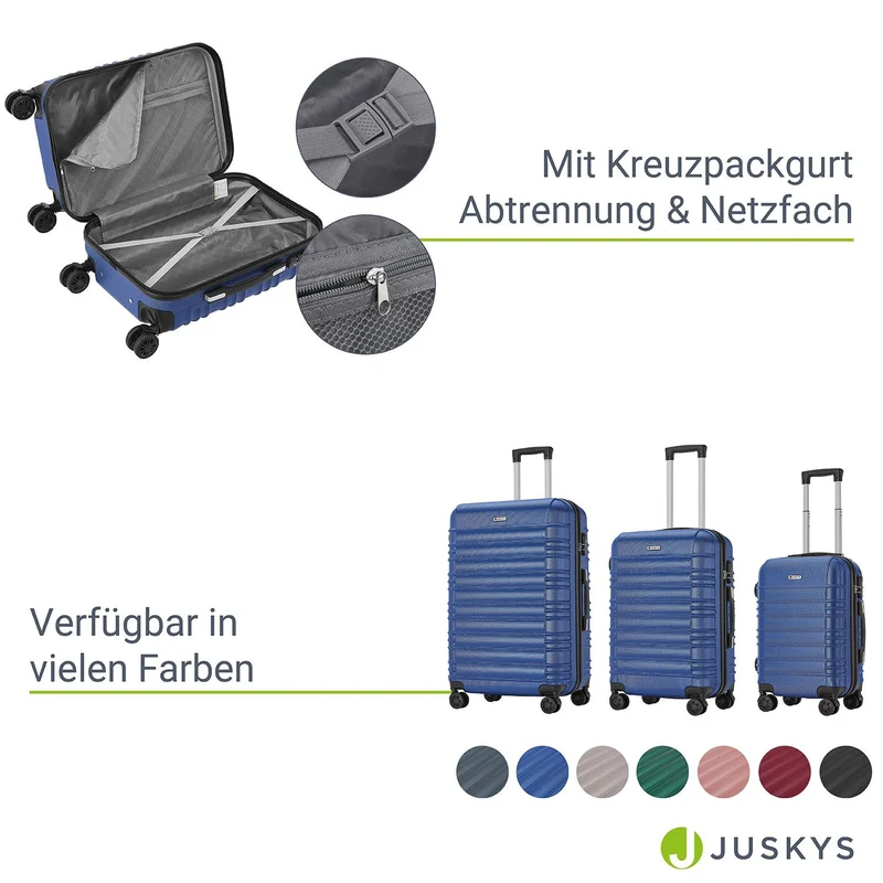 Hartschalen Kofferset Rom