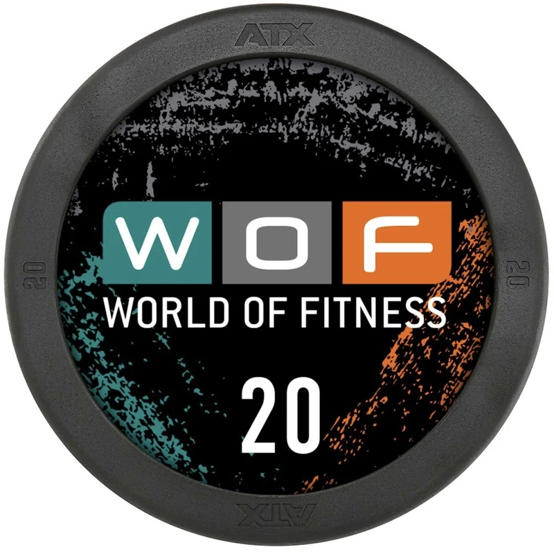 Rubber Dumbbell PRO-Style - mit Ihrem individuellen Logo - 2,5 – 60 kg / 2,5 kg Steigerung