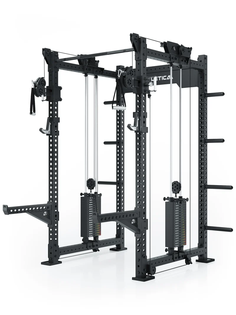R8 Bradley Lang | 2x95kg Weight Stack | Schwarz