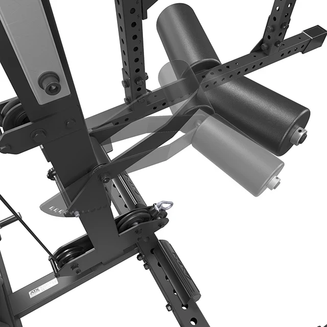 ATX® Power Rack PRX-780 mit Latzug - Hantelscheibenaufnahme