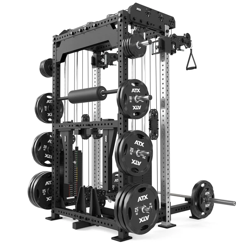 ATX® Multi Pull Half Rack mit 2 x 110 kg Steckgewichten