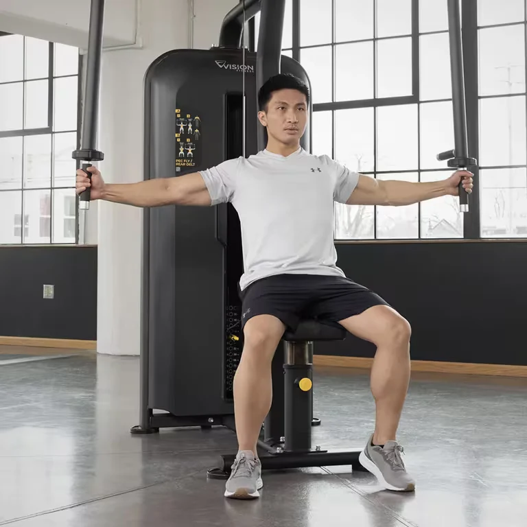 Butterfly / Reverse Stack Weight Machine - Vision Fitness