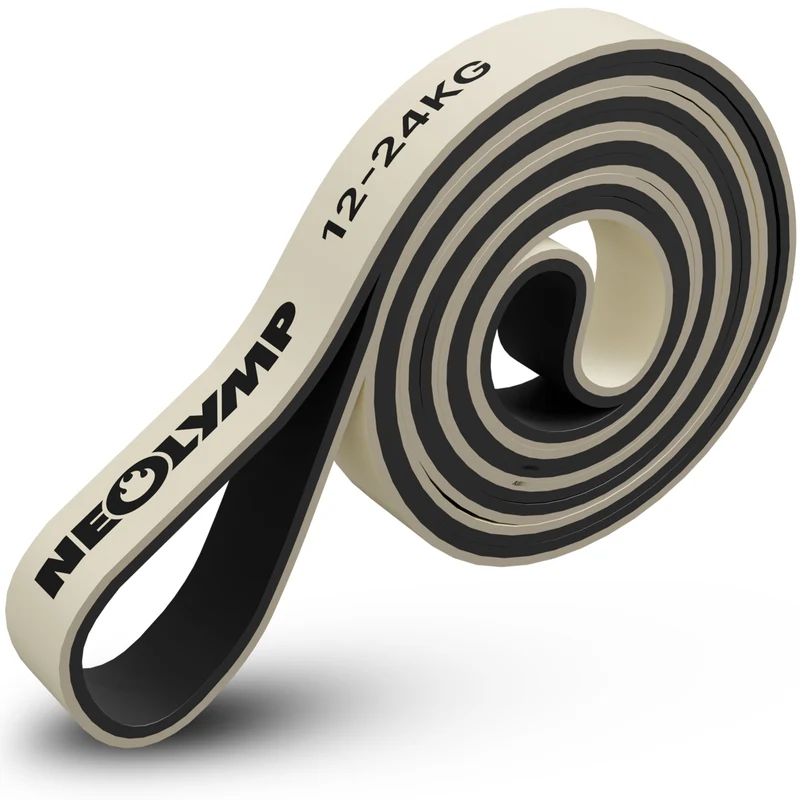 Heavy Resistance Bands aus Latex - grau