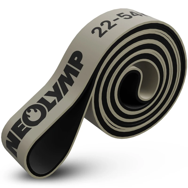 Heavy Resistance Bands aus Latex - grau
