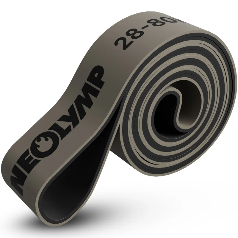 Heavy Resistance Bands aus Latex - grau
