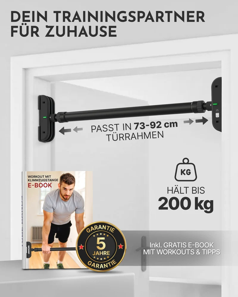Teleskop-Klimmzugstange Premium