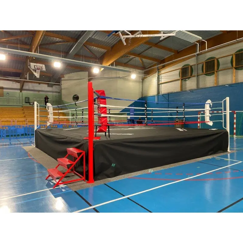 Rutschfeste Ringplane für Wettkampf-Boxringe – 6×6 und 7×7 m