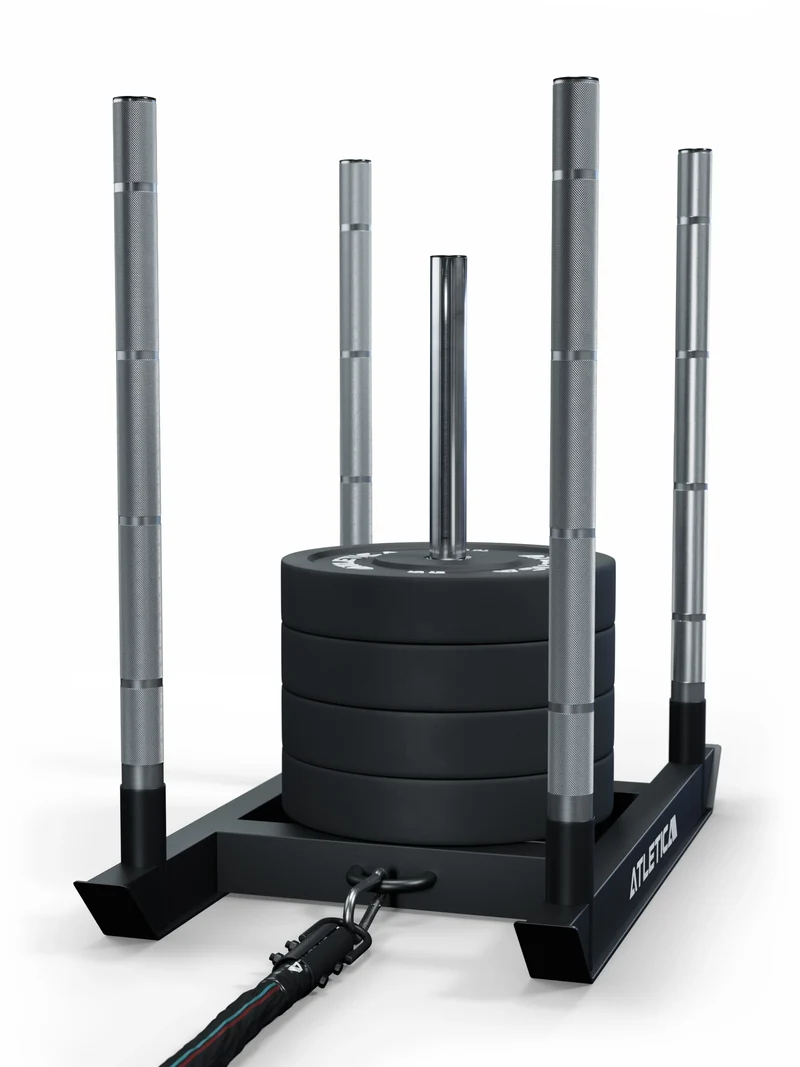 HRX SET | Women PRO und Men | HRX SLED | HRX Power Rope 15m | Animal Bumper 110kg