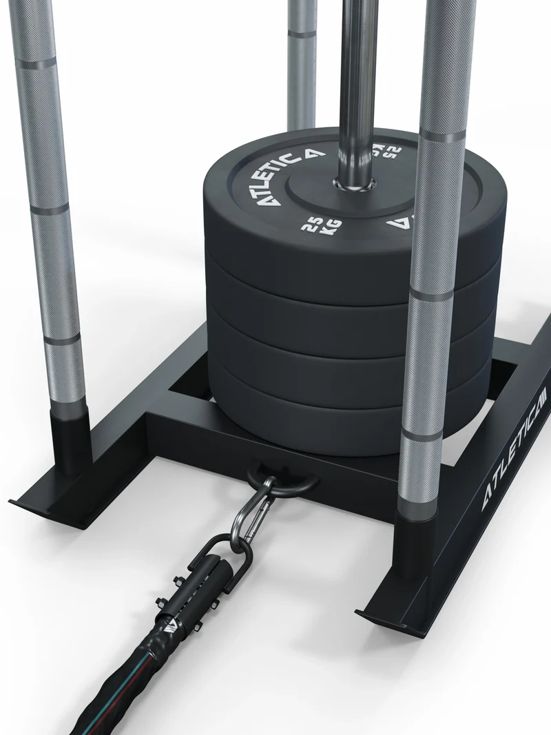 HRX SET | Women PRO und Men | HRX SLED | HRX Power Rope 15m | Animal Bumper 110kg